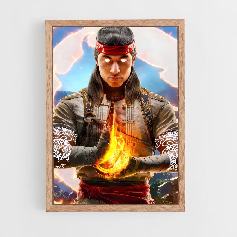 Poster Fire Dance – affiche Mortal kombat (vue 4)